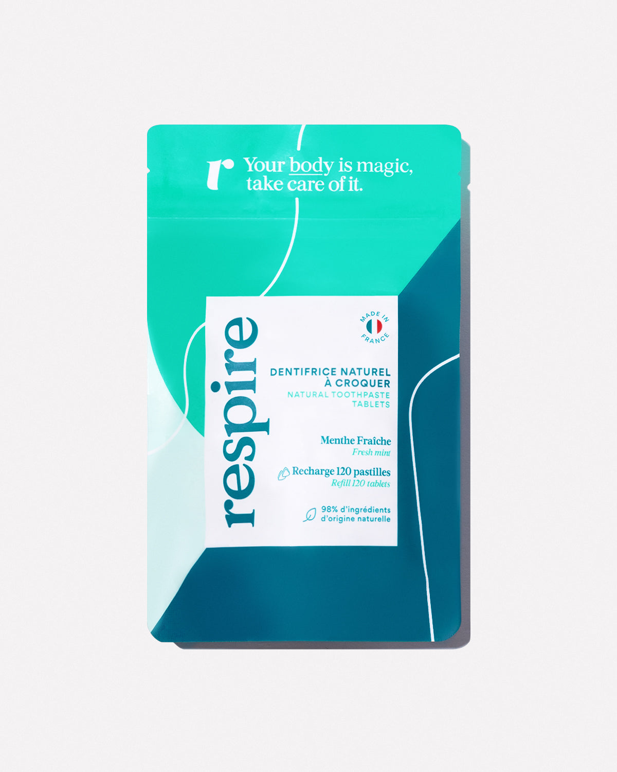 Dentifrice Soin Complet solide et sa recharge