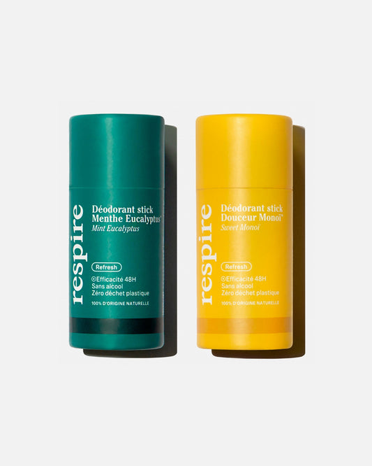 Duo déodorant stick