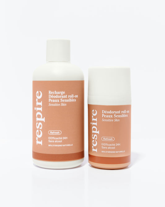 Kit Découverte Déodorant roll-on Peaux Sensibles