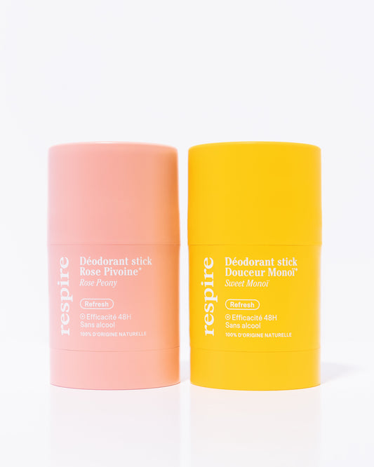 Duo Déodorant stick