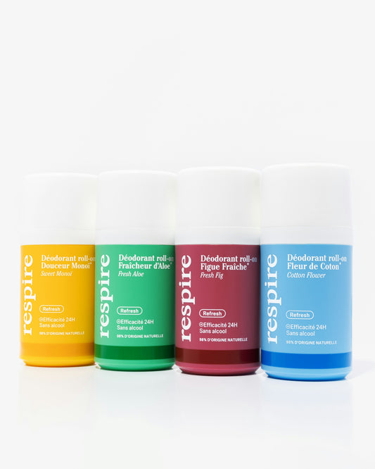 Kit Découverte Déodorant roll-on