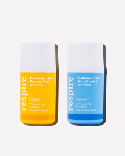 Duo Déodorant roll-on